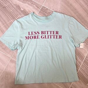 Target Brand Graphic T Crop Top size S